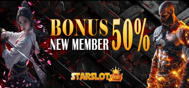 BONUS NEW MEMBER 50%